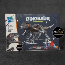 MINI BLOQUE Z92-4 DINOSAURIO CRYSTAL SERIES (L0804)