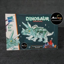 MINI BLOQUE Z92-6 DINOSAURIO CRYSTAL SERIES (L0806)