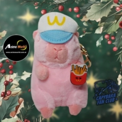 PELUCHE LLAVERO PREMIUM - CARPINCHO-CAPIBARA MCDONALDS #1 (13CM APROX) (P1425)