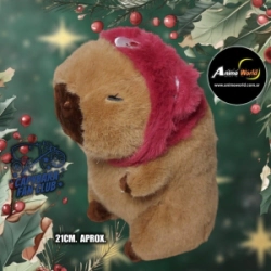 PELUCHE CARPINCHO-CAPIBARA DISFRAZ LOTSO CHICO (21CM APROX) (P1434)
