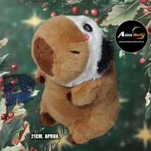 PELUCHE CARPINCHO-CAPIBARA DISFRAZ PANDA CHICO (21CM APROX) (P1435)