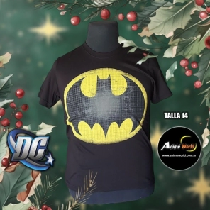 REMERA ALGODON IMPORTADO - BATMAN #1 (TALLA 14) (R1040)