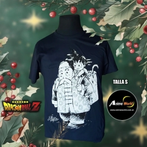 REMERA ALGODON IMPORTADO - DRAGON BALL #4 (TALLA S) (R1053)