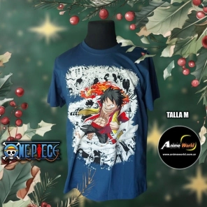 REMERA ALGODON IMPORTADO - ONE PIECE #2 (TALLA M) (R1056)