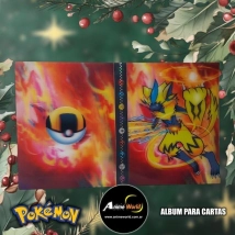 ALBUM PARA CARTAS POKEMON #8 (PARA 120 CARTAS) (A0571)