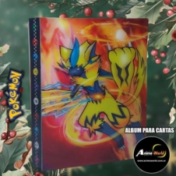 ALBUM PARA CARTAS POKEMON #8 (PARA 120 CARTAS) (A0571)