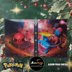ALBUM PARA CARTAS POKEMON #9 (PARA 120 CARTAS) (A0572)