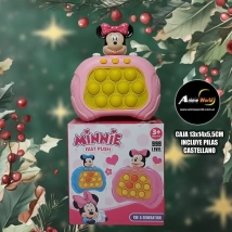 POP IT ELECTRONICO JUEGO DE VELOCIDAD CASTELLANO #5 (CAJA 13x14x5,5CM) (INCLUYE PILAS) (A0577)