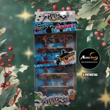 PATINETA PARA DEDOS X 5 EN CAJA QT003 (A0580)