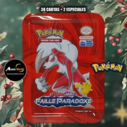 CARTAS POKEMON ESTUCHE #10 PK40 FAILLE PARADOXE (38 CARTAS + 2 ESPECIALES) (A0584)