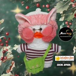 PELUCHE LALAFANFAN #123 (30CM APROX) (P1481) BLANCO