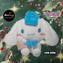 PELUCHE KUROMI- CINNAMOROLL #1 (24CM APROX) (P1482)