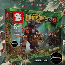 BLOQUE GENERICO SY1504B DINOSAURIO WORLD (28x21CM) (L0856)