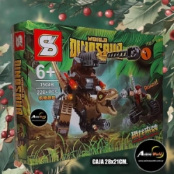 BLOQUE GENERICO SY1504B DINOSAURIO WORLD (28x21CM) (L0856)