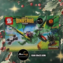 BLOQUE GENERICO SY1505A DINOSAURIO WORLD (36x23,5CM) (L0859)