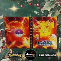ALBUM PARA CARTAS POKEMON #10 (PARA 120 CARTAS) (A0586)
