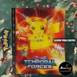 ALBUM PARA CARTAS POKEMON #10 (PARA 120 CARTAS) (A0586)