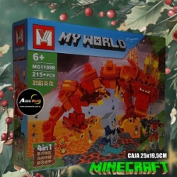 BLOQUE GENERICO MG1108B MINECRAFT 4EN1 (CAJA 25x19,5CM) (L0866)