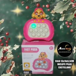 POP IT ELECTRONICO JUEGO DE VELOCIDAD CASTELLANO #8 (CAJA 13x14x5,5CM) (INCLUYE PILAS) (A0594)