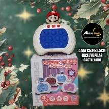 POP IT ELECTRONICO JUEGO DE VELOCIDAD CASTELLANO #11 (CAJA 13x14x5,5CM) (INCLUYE PILAS) (A0597)