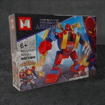 BLOQUE GENERICO - MG535A HEROES (4EN1) (19x14CM) (L0882)