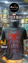 REMERA ALGODON IMPORTADO 3D SPIDERMAN #1 (TALLA 8) (R1057)