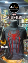 REMERA ALGODON IMPORTADO 3D SPIDERMAN #1 (TALLA 10) (R1058)