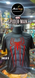 REMERA ALGODON IMPORTADO 3D SPIDERMAN #1 (TALLA S) (R1062)
