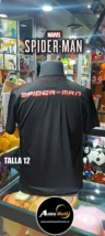 REMERA ALGODON IMPORTADO 3D SPIDERMAN #3 (TALLA 12) (R1075)