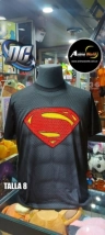 REMERA ALGODON IMPORTADO 3D SUPERMAN #1 (TALLA 8) (R1084)