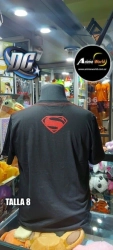 REMERA ALGODON IMPORTADO 3D SUPERMAN #1 (TALLA 8) (R1084)