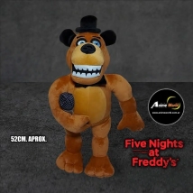 PELUCHE FIVE FREDDYS - FREDDY CON MICROFONO #1 (52CM APROX) (P1559)