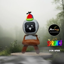 PELUCHE SPRUNKI TV #11 (37CM APROX) (P1571)