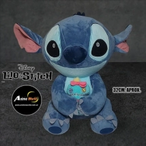 PELUCHE STITCH IMPORTADO CON SCRUMP CHICO (32CM APROX) (P1587)