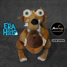 PELUCHE LA ERA DE HIELO IMPORTADO SCRAT #1 (34CM APROX) (P1591)