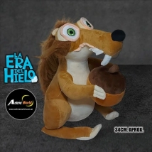 PELUCHE LA ERA DE HIELO IMPORTADO SCRAT #1 (34CM APROX) (P1591)