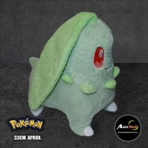PELUCHE POKEMON IMPORTADO GRANDE - CHIKORITA (33CM APROX) (P1593)