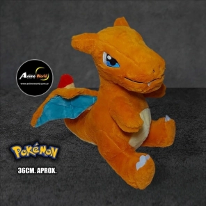 PELUCHE POKEMON IMPORTADO GRANDE - CHARIZARD (36CM APROX) (P1595)