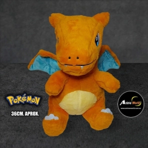 PELUCHE POKEMON IMPORTADO GRANDE - CHARIZARD (36CM APROX) (P1595)