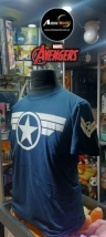 REMERA ALGODON IMPORTADO - CAPITAN AMERICA #3 (TALLA S) (R1094)