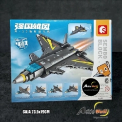 BLOQUE GENERICO SEMBO202253 AVION 8630 (CAJA 23,5x19CM) (L0888)