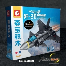 BLOQUE GENERICO SEMBO202252 AVION 8630 (CAJA 23,5x19CM) (L0889)