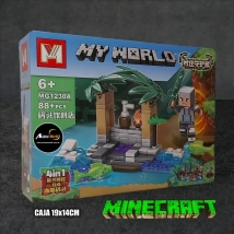 BLOQUE GENERICO - MG1230A MINECRAFT 4EN1 (CAJA 19x14CM) (L0890)