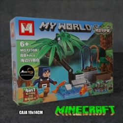 BLOQUE GENERICO - MG1230B MINECRAFT 4EN1 (CAJA 19x14CM) (L0891)