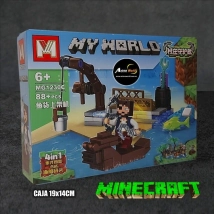 BLOQUE GENERICO - MG1230C MINECRAFT 4EN1 (CAJA 19x14CM) (L0892)