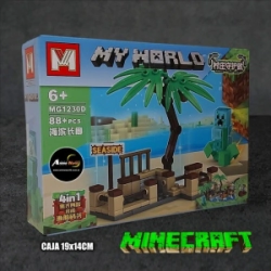 BLOQUE GENERICO - MG1230D MINECRAFT 4EN1 (CAJA 19x14CM) (L0893)