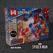 BLOQUE GENERICO - MG1251C SPIDERMAN 4EN2 (CAJA 19x14CM) (L0896)