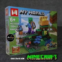 BLOQUE GENERICO MG1183D MINECRAFT 4EN1 (CAJA 26x19,5CM) (L0901)