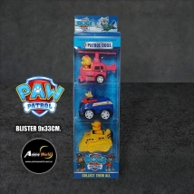 PAW PATROL BLISTER X3 #1 (BLISTER 9x33CM) (A0621)