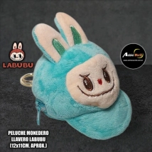 PELUCHE MONEDERO LLAVERO LABUBU #2 (12x11CM APROX) (P1615)